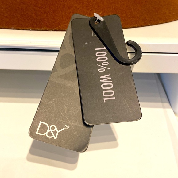 D&Y Brown Wool Hat One Size Fits Most NEW NWT David and Young - Picture 5 of 10